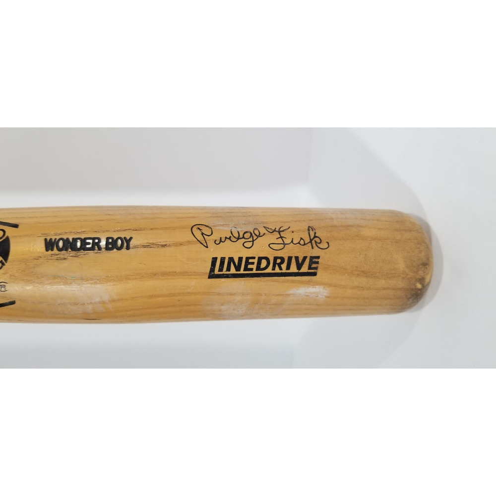 Carlton Pudge Fisk Adirondack 232 pro ring linedrive baseball bat Red Sox 35 vtg